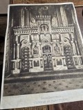 Heliogravura Manastirea Curtea de Arges, I. Spirescu, Arhitectura, Fotografie Veche, 33x24cm