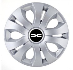Set 4 Capace Roti Autohelix MSA&reg; potrivite jantelor de 16 inch, Compatibil Cu Dacia Nou, model Top Gray