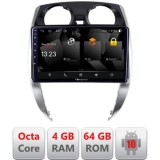 Navigatie Nisan Note 2012-2019 Android Octa Core 720p 4+64 DSP 360 camera carplay android auto CarStore Technology