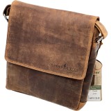 Greenwood&reg; Jost &ndash; Borseta de umar barbati din piele naturala vintage