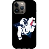 Husa compatibila cu Apple iPhone 12, iPhone 12 Pro model Space Baller, Silicon, TPU, Viceversa, Transparent, Carcasa