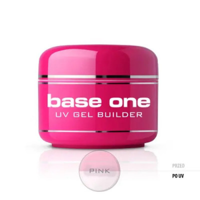 Gel UV Silcare Base One &amp;ndash; Pink, 50g foto