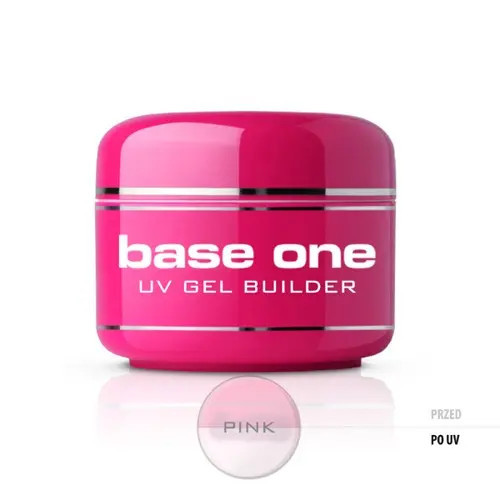 Gel UV Silcare Base One &ndash; Pink, 50g