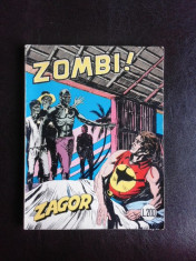 Revista Zagor gigante nr.95 Zombi, revista cu benzi desenate, text in limba italiana foto