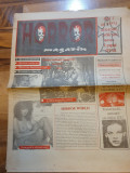 Ziarul horror magazin noiembrie 1996 -anul 1,nr.1-prima aparitie a ziarului