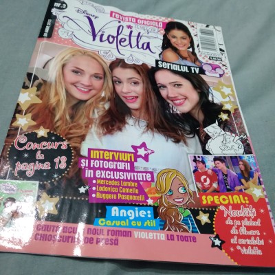 REVISTA DISNEY VIOLETTA NR.3 EGMOND foto