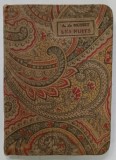 LES NUITS , POESIE par ALFRED DE MUSSET , EDITIE INTERBELICA , FORMAT MIC
