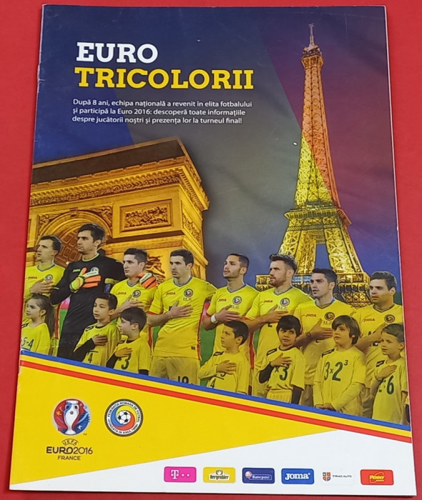 Program fotbal ROMANIA &quot;EURO TRICOLORII&quot; 2016