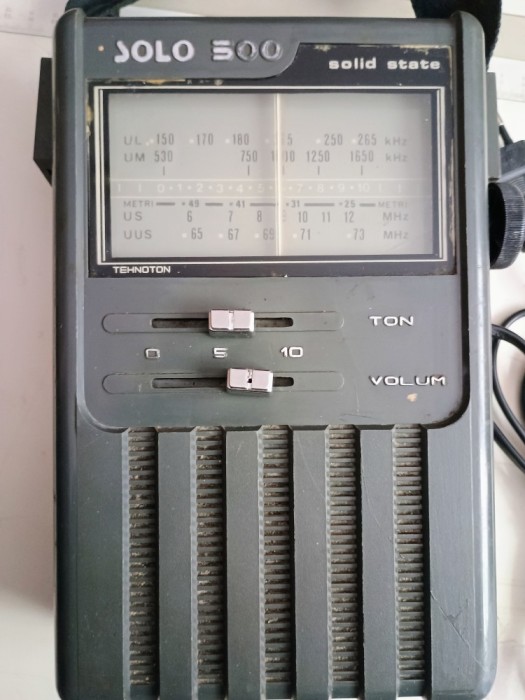 Aparat radio romanesc SOLO 500