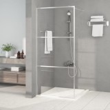 Cumpara ieftin Paravan duș walk-in argintiu 90x195 cm sticlă ESG transparentă