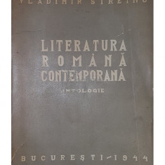 Vladimir Streinu - Literatura română contemporană (editia 1944)