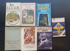 7 titluri MIRCEA ELIADE: Isabel și apele diavolului *&amp;Icirc;ncercarea labirintului*Maitreyi / Nuntă &amp;icirc;n cer*Romanul adolescentului*Solilocvii* Serampore* foto