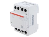 Contactor modular 4 poli 40A, 12VAC/12VDC, NO x4