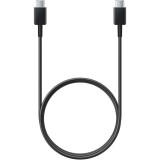 Cablu Date si Incarcare USB-C - USB-C Samsung EP-DA705BBE, 25W, 1m, Negru GP-TOU021RFBBW