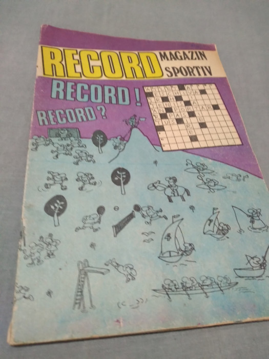 RECORD MAGAZIN SPORTIV 1981 48 PAG