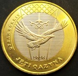 Cumpara ieftin Moneda exotica bimetal 100 TENGE - KAZAHSTAN, anul 2020 *cod 3005 = Qyran B&uacute;rkit