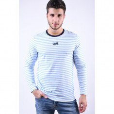 Bluza Bumbac Jack&amp;amp;Jones Philip Azure Blue foto