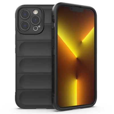 Husa Antisoc iPhone 13 Pro Max Negru TCHMS foto