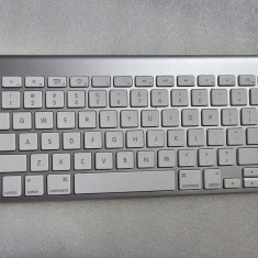 Tastatura Bluetooth Apple, Model A1314, Aluminiu - poze reale