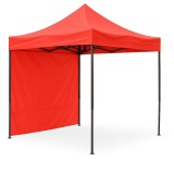 Perete lateral rosu 3m cort tip pavilion