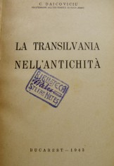 Autograf ȘTEFAN  METEȘ, pe cartea lui Daicoviciu, din 1943