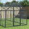 vidaXL Volieră de păsări, antracit, 1,79x4x1,85 m, aluminiu 3155803