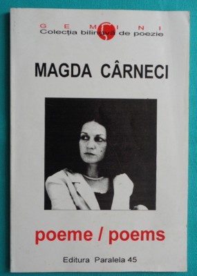 Magda Carneci &amp;ndash; Poeme Poems foto