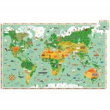 Puzzle observație Djeco &Icirc;n jurul lumii
