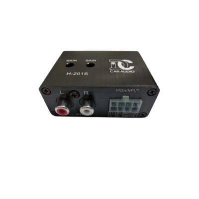Convertor nivel semnale audio 2 canale Cod:H-201S Automotive TrustedCars foto