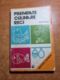 carte de bucate - preparate culinare reci - din anul 1976