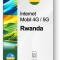 eSIM Internet Rwanda, valabil 30 zile, trafic 10 GB