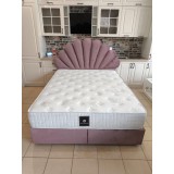 PAT MATRIMONIAL CLARA 2 160X 200CM PERSONALIZABIL PE CULORI SI DIMENSIUNI saltea inclusa