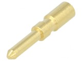 Pin tată aurit 2mm crimpat cablu 0,75-2,5mm2
