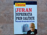 JURAN - SUPREMATIA PRIN CALITATE - Manualul directorului de firma