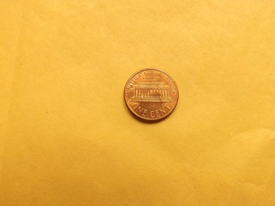 SUA 1 ( One ) Cent 1991 foto