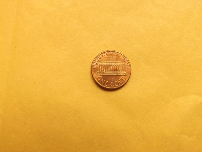 SUA 1 ( One ) Cent 1991