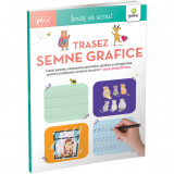 Trasez semne grafice 5-6 ani. Invat sa scriu!