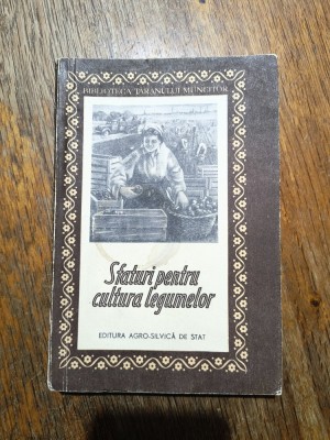 Sfaturi pentru cultura legumelor / R3P1S foto