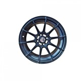 Set 4 Jante Aliaj PDW 16 inch 4x100 ET38 Negru Mat R16 7J