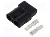Conector alimentare DC, 0,6kV, 2 pini, seria AXC50, {{Dimensiune pin}}. AMPHENOL - AXC500H8