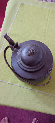 Ceainic vechi din cupru, provenienta suedeza, 3,5 L foto