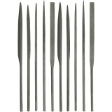 Vorel 25380 - Set pile mixte 150 mm dantura semifina 10 bucati