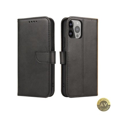 Husa pentru Oppo A40M / A40 / A3 4G OEM Marva Wallet Neagra foto