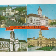 RF43 -Carte Postala- Arad, circulata 1974