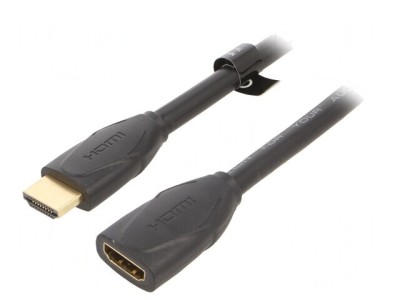 Cablu HDMI 2.0 1.5m Negru foto