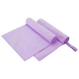 vidaXL Prosoape Sport 2 pcs Violet 100 x 50 cm Poliester și poliamidă 42011483