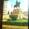 Ilustrata Cluj -Napoca - Statuia lui Mihai Viteazul , anii &#039;70