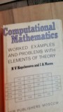 Computational matematics Worked examples and problems whit elements of theory- N.V. Kopchenova, I. A. Maron