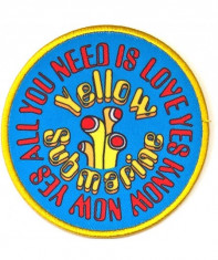 Patch The Beatles Yellow Submarine AYNIL Circle foto