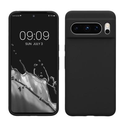 Husa Kwmobile pentru Google Pixel 8 Pro, Negru, Silicon, KWM0000208G026C foto